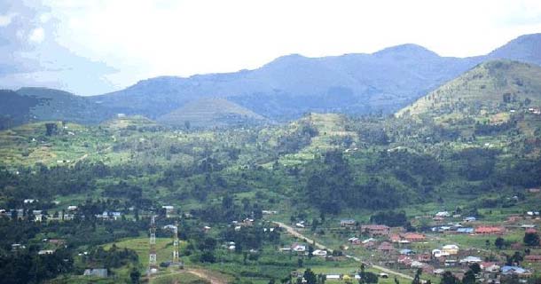 Kisoro hills - Kisoro town